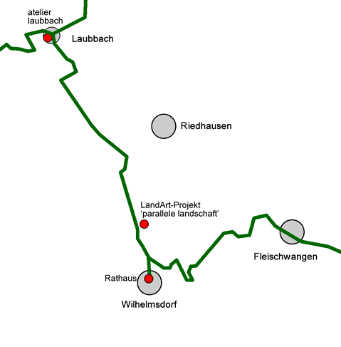 Oberschwaben Kunstweg Abschnitt Wilhelmsdorf